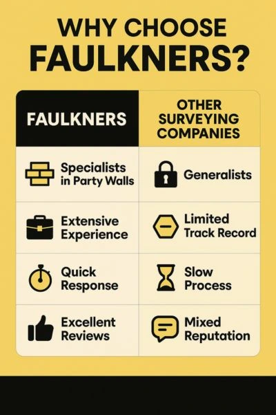 Can I Alter The Party Wall Surveyor? - A Crucial Guide From Faulkner Surveyors 4 Party Wall Mediation {bane} Faulkner Surveyors Reading Best Surveyor Near me Reading